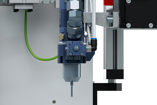 2K precision mixing head with static or dynamic mixing